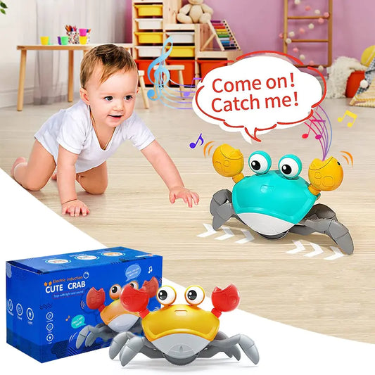 Bizzikes Crawling Crab Baby Toy